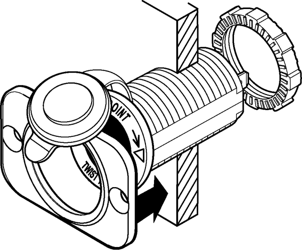 Power Port Socket by Blue Sea Systems (MPN: 1011-BSS)