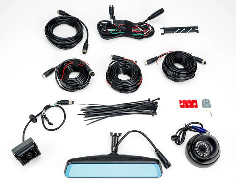 Backup Camera with Integrated Digital Mirror Cargo Vision System (MPN: FVMR-1160)