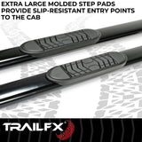 TrailFX 5 Inch Oval Straight Nerf Bar (MPN: A7029B)