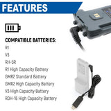 Rugged Radios HAM Radio Battery Charger (MPN: USB-BAT-RH)