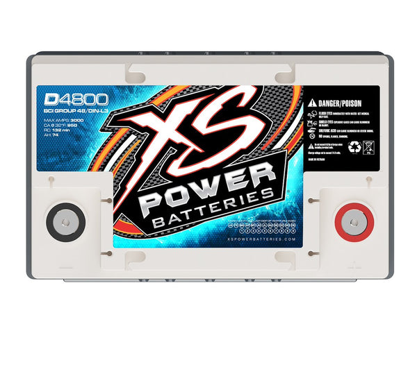 XS Batteries D Series AGM Battery (MPN: D4800)