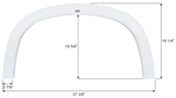 Icon Fender Skirt for Single Axle RVs (MPN: 16707)