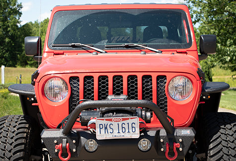 Fishbone Offroad Steel Tube Fenders (MPN: FB23208F)