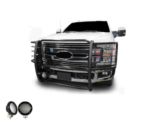 Black Horse Grille Guard Kit (MPN: 17FB28MA-PLFB)