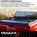 TrailFX Hard Retractable Tonneau Cover (MPN: TFX6005)