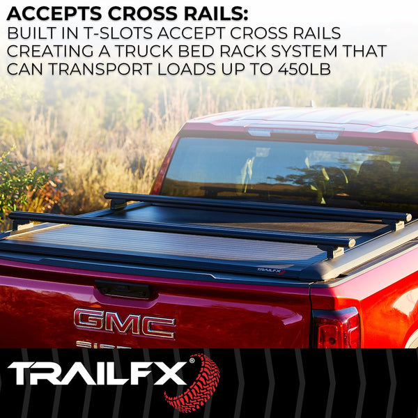 TrailFX Hard Retractable Tonneau Cover (MPN: TFX6005)