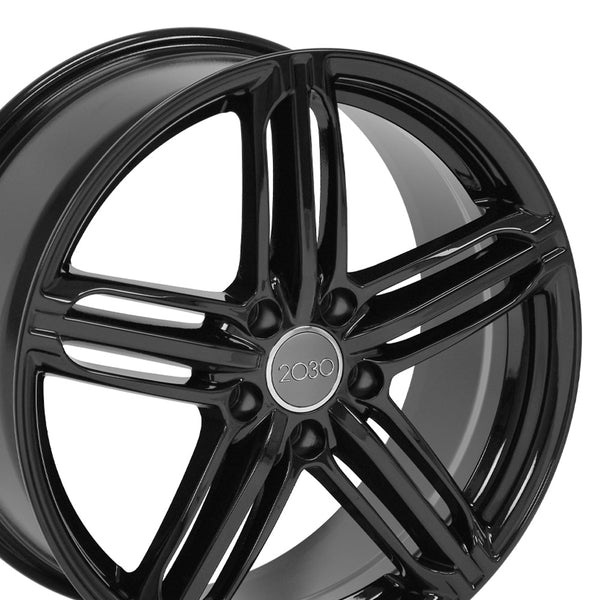 OE Wheels AU12 Gloss Black Wheel (MPN: AU12-18080-5112-45B)