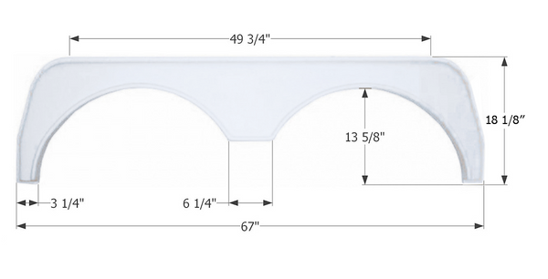 Icon Fender Skirt (MPN: 00410)