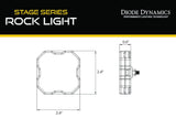 Diode Dynamics Stage Series LED Rock Light Kit (MPN: DD7740)