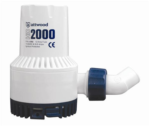 Heavy Duty Bilge Pump - HD2000 Series (MPN: 4760-4)