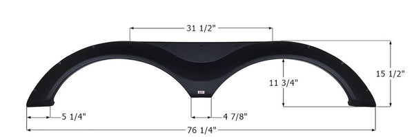 Icon Fender Skirt for Tandem Axle (MPN: 14160)