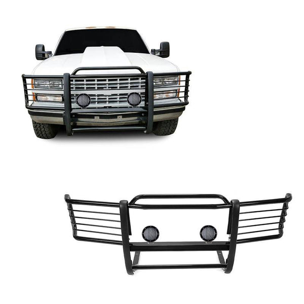 Black Horse Grille Guard Kit (MPN: 17GJ23MA-PLFB)