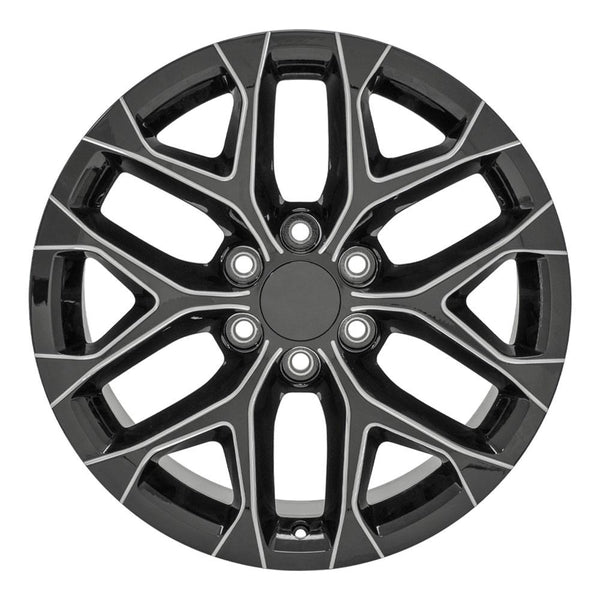 OE Wheels CV98B 20 Inch Aluminum Wheel (MPN: CV98B-20090-6550-24BM)