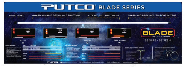 Putco High Powered LED Tailgate Light Bar Display (MPN: 99031119)