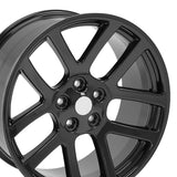 OE Wheels DG51 Gloss Black Wheel (MPN: DG51-22100-5550-25B)