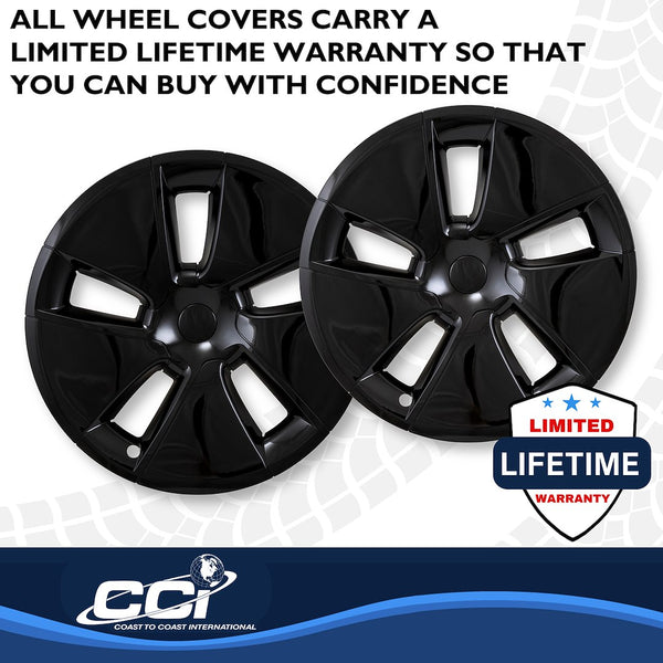 Coast To Coast Wheel Cover Set (MPN: 56518BLK)