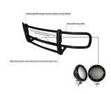 Black Horse Grille Guard Modular Kit (MPN: 17FOTRMA-PLFB)