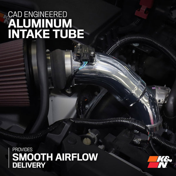K&N Cold Air Intake System (MPN: 77-9043KP)