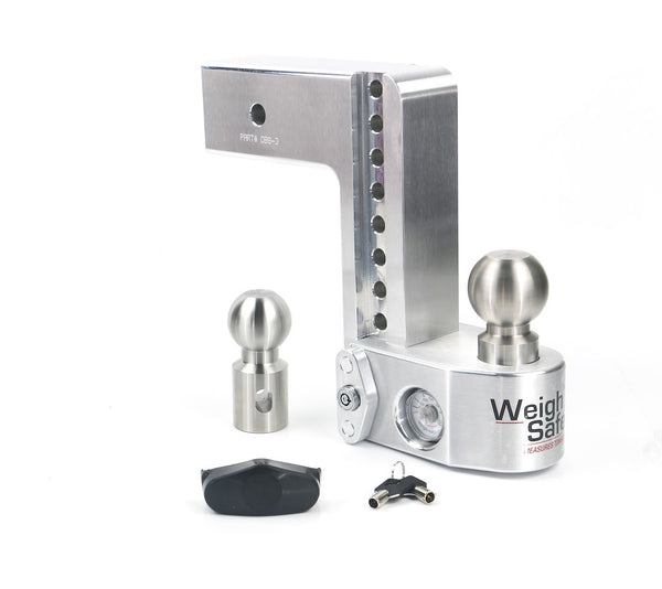 Weigh Safe Trailer Hitch Ball Mount (MPN: WS8-3)