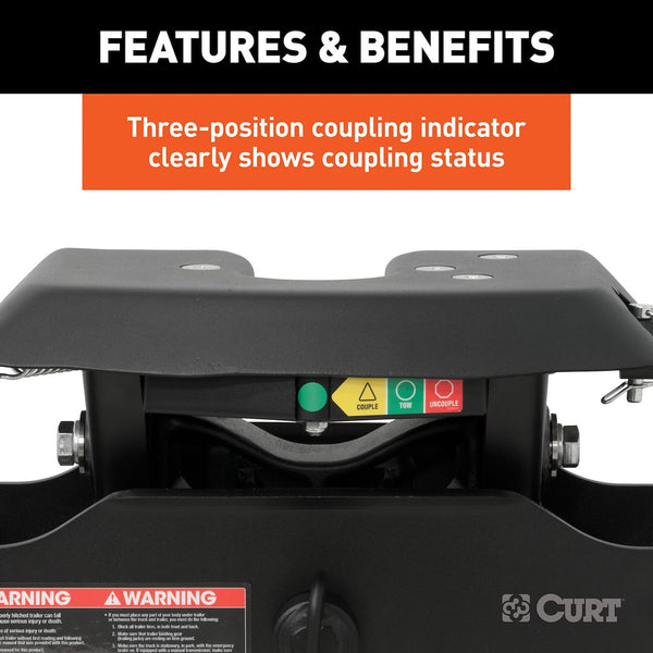 CURT A16 Fifth Wheel Trailer Hitch (MPN: 16063)