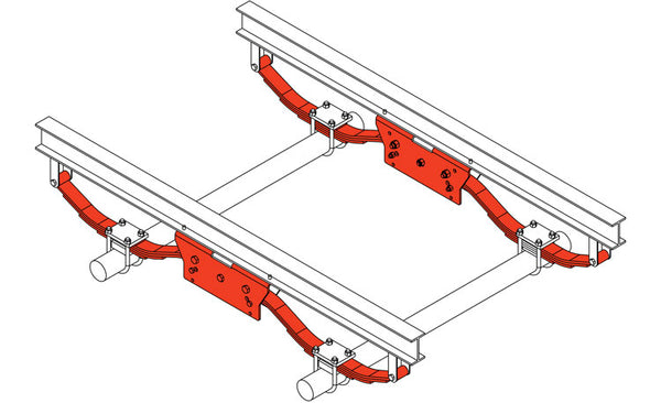 Roadmaster Trailer Suspension Kit (MPN: 2500-80)