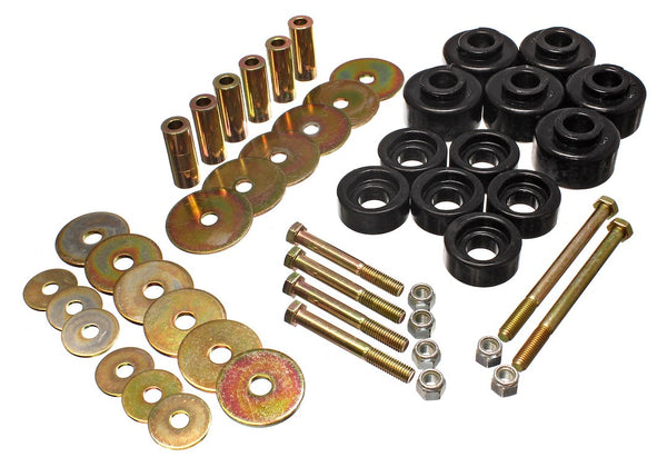 Energy Suspension Body Mount Bushings (MPN: 4.4113G)