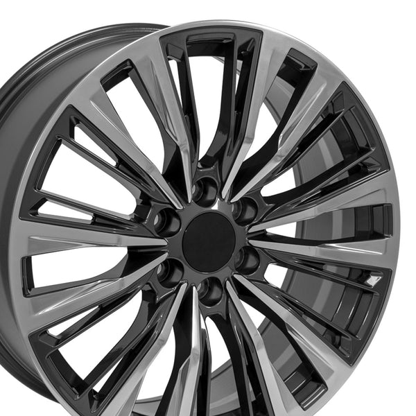 OE Wheels CA93 Aluminum Wheel (MPN: CA93-22090-6550-28PG)