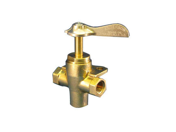 Moeller Marine Brass Three Way Shut Off Valve (MPN: 033302-10)