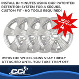 Coast To Coast Impostor Wheel Skin 17 Inch (MPN: IWCIMP373X)
