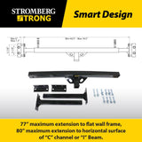 Stromberg Carlson Adjustable Accessory Hitch (MPN: CC-300)
