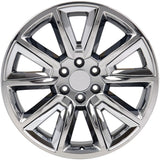 OE Wheels CV73 20 Inch Aluminum Wheel (MPN: CV73-20085-6550-24C-IC)