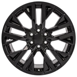 OE Wheels CV38 22 Inch Gloss Black Wheel (MPN: CV38-22090-6550-28B)