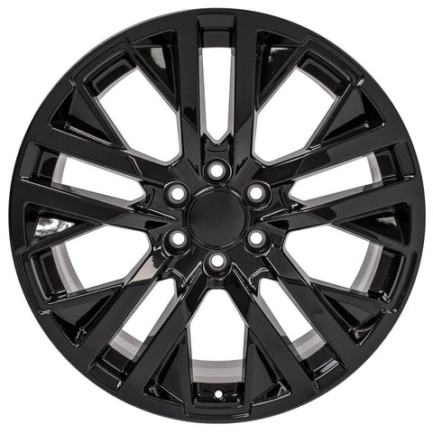 OE Wheels CV38 22 Inch Gloss Black Wheel (MPN: CV38-22090-6550-28B)