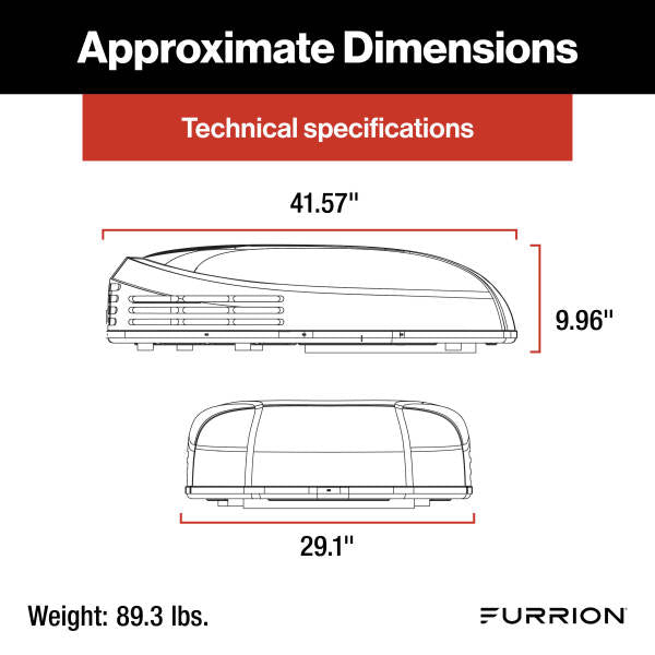 Furrion Chill HE Air Conditioner (MPN: FACR13LPSA2-BL-AM)