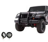 Black Horse Grille Guard Kit (MPN: 17JPWRMA-PLFB)