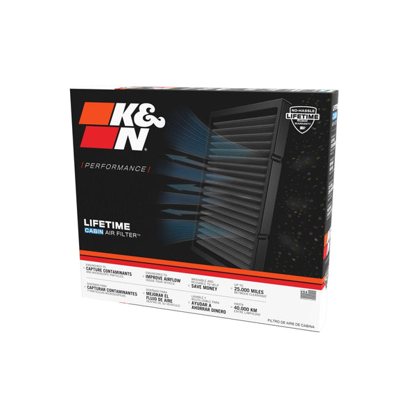 K&N Washable Cabin Air Filter (MPN: VF2086)