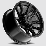 Torque Wheels 22 Inch Satin Black Impact Wheel (MPN: TW403C-22118104-25)