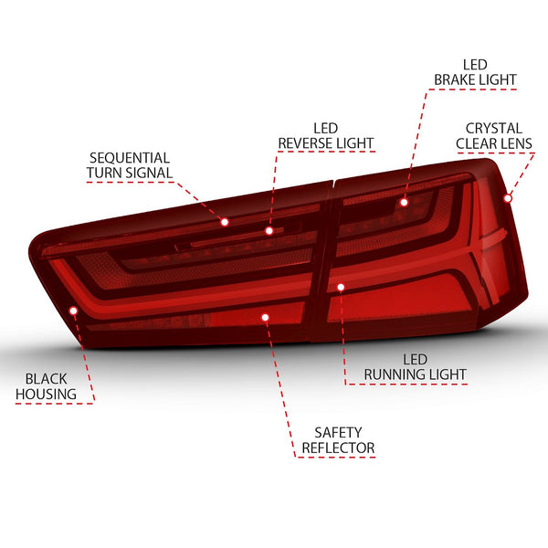 ANZO USA Tail Light Assembly (MPN: 321353)