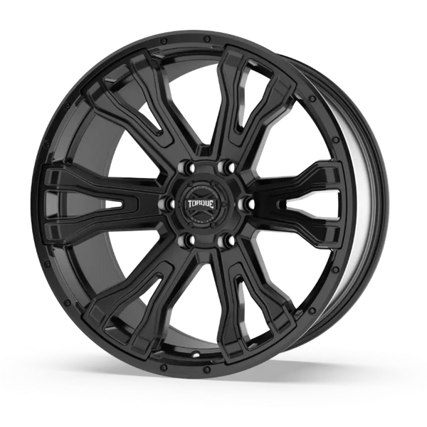 Torque Wheels 20 Inch Satin Black Wheel (MPN: TW407C-20903604-12)