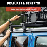 Aries Jeep Roof Rack Cross Bars (MPN: 2070450)