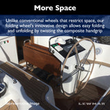 Lewmar Folding Steering Wheel (MPN: 89700407)