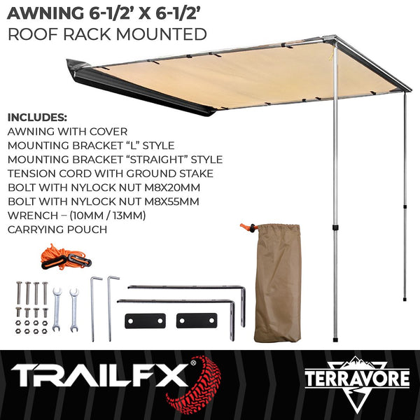 TrailFX Terravore Awning (MPN: AWN001)