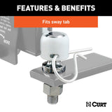 Weight Distribution Hitch Sway Control Ball (MPN: 40093)