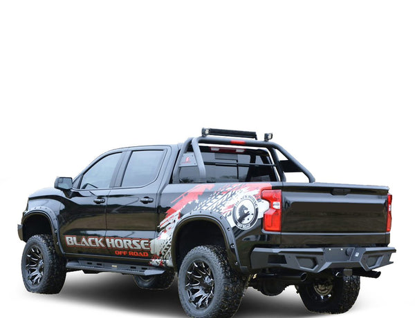 Black Horse Offroad Bumper With Cube Light Mounts (MPN: ARB-SI25-20)