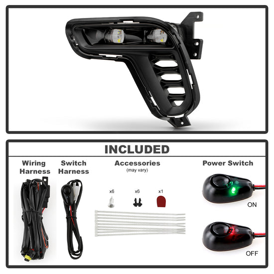Spyder Automotive LED Fog Light Set (MPN: 9054020)
