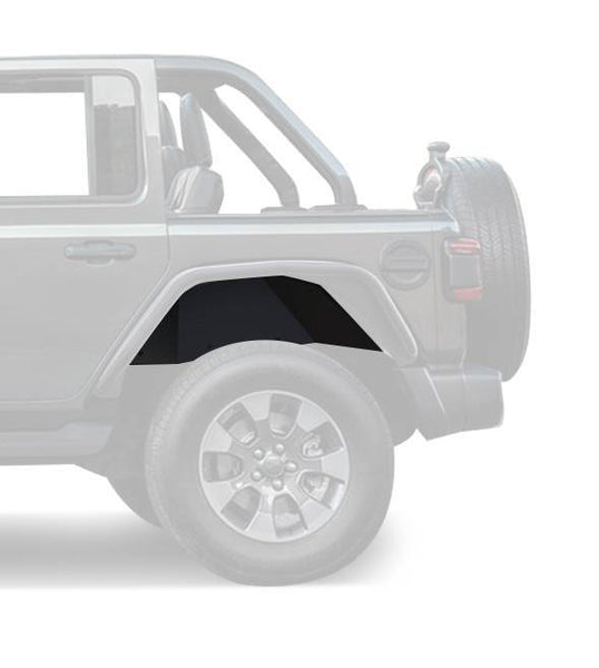 Black Horse Off Road Inner Fender Set (MPN: TFFJL4R)