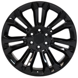 OE Wheels CV43B Aluminum Wheel (MPN: CV43B-22090-6550-24B)