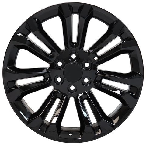 OE Wheels CV43B Aluminum Wheel (MPN: CV43B-22090-6550-24B)