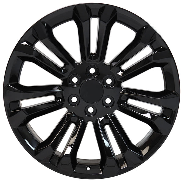 OE Wheels CV43B Aluminum Wheel (MPN: CV43B-22090-6550-24B)