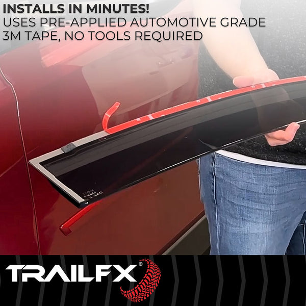 TrailFX Low Profile Window Vents (MPN: 4116H)